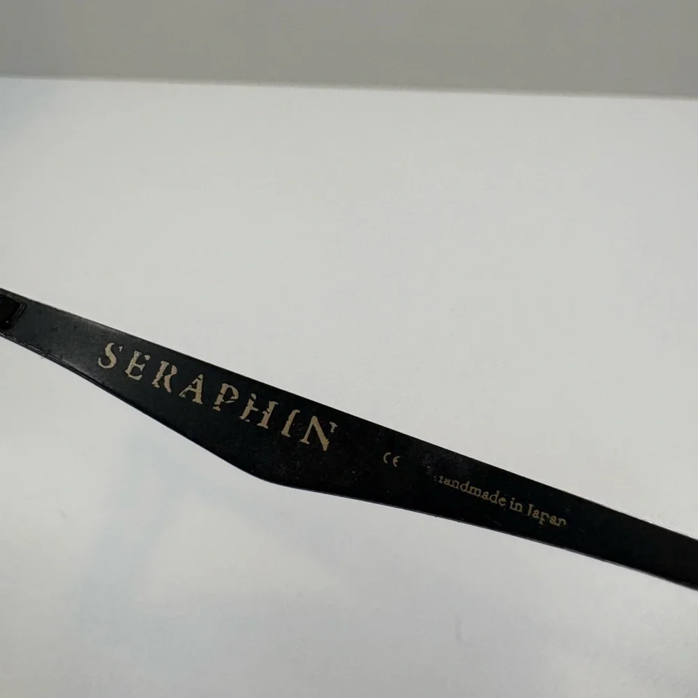 FRAMES ONLY - SERAPHIN EYEGLASSES TORTOISE EYEGLASSES FRAMES HANDMADE IN JAPAN‎